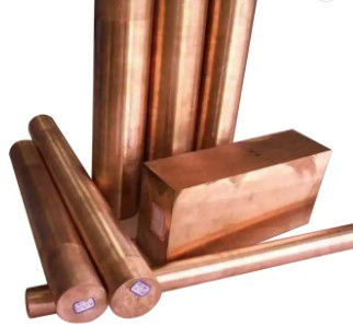 প্রস্তুতকারক স্টক সলিড কপার রড C10100 C11000 C12000 সর্বোচ্চ মানের সঙ্গে খাঁটি তামার বার