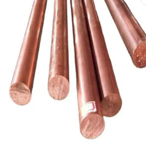 কারখানার পাইকারি 6mm 8mm 10mm ব্যাসার্ধ সলিড তামা পাইপ পোলিশ পৃষ্ঠ সোজা তামা টিউব