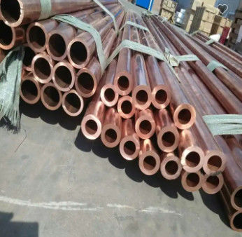 ছোট ব্যাসার্ধ সোজা 22mm 15mm 10mm ASTM B88 তামা টিউব তামা পাইপ বিক্রয়ের জন্য